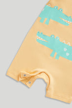 
                        
                          Load image into Gallery viewer, Mothercare 3 Pack Safari Rompers
                        
                      