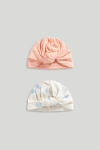 
                        
                          將圖片載入圖庫檢視器 Mothercare 2 Pack Turban Baby Hats
                        
                      