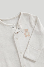 
                        
                          Load image into Gallery viewer, Mothercare 3 Pack Teddy Sleepsuits
                        
                      