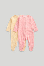 
                        
                          將圖片載入圖庫檢視器 Mothercare 2 Pack Seashell Zip-Up Sleepsuits
                        
                      