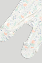 
                        
                          Load image into Gallery viewer, Mothercare 2 Pack Animal Zip-Up Sleepsuits
                        
                      