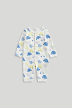 
                        
                          Load image into Gallery viewer, Mothercare 3 Pack Cars Footless Sleepsuits
                        
                      