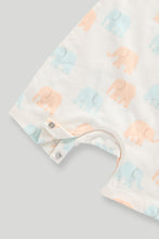 
                        
                          Load image into Gallery viewer, Mothercare Elephant Romper
                        
                      