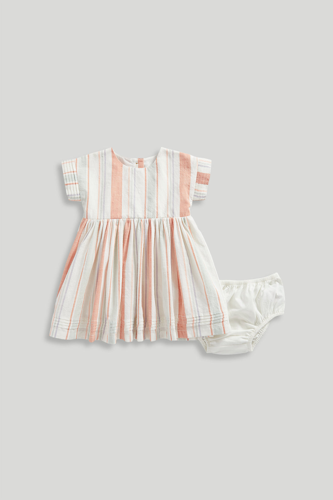 Mothercare Striped Dress and Knickers Set