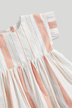 
                        
                          Load image into Gallery viewer, Mothercare Striped Dress and Knickers Set
                        
                      