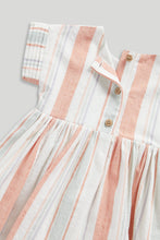 
                        
                          Load image into Gallery viewer, Mothercare Striped Dress and Knickers Set
                        
                      