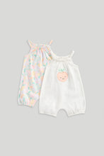 
                        
                          Load image into Gallery viewer, Mothercare 2 Pack Fruit Rompers
                        
                      