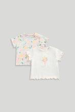 
                        
                          Load image into Gallery viewer, Mothercare 2 Pack Ice Cream T-Shirts
                        
                      
