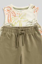 
                        
                          將圖片載入圖庫檢視器 Mothercare Palm Vest T-Shirt and Shorts Set
                        
                      