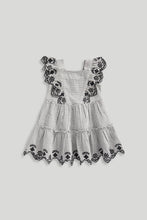 
                        
                          將圖片載入圖庫檢視器 Mothercare Striped Broderie Frill Dress
                        
                      