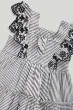 
                        
                          將圖片載入圖庫檢視器 Mothercare Striped Broderie Frill Dress
                        
                      