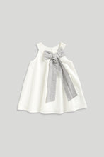
                        
                          將圖片載入圖庫檢視器 Mothercare White Bow Occasion Dress
                        
                      