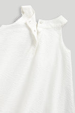 
                        
                          將圖片載入圖庫檢視器 Mothercare White Bow Occasion Dress
                        
                      