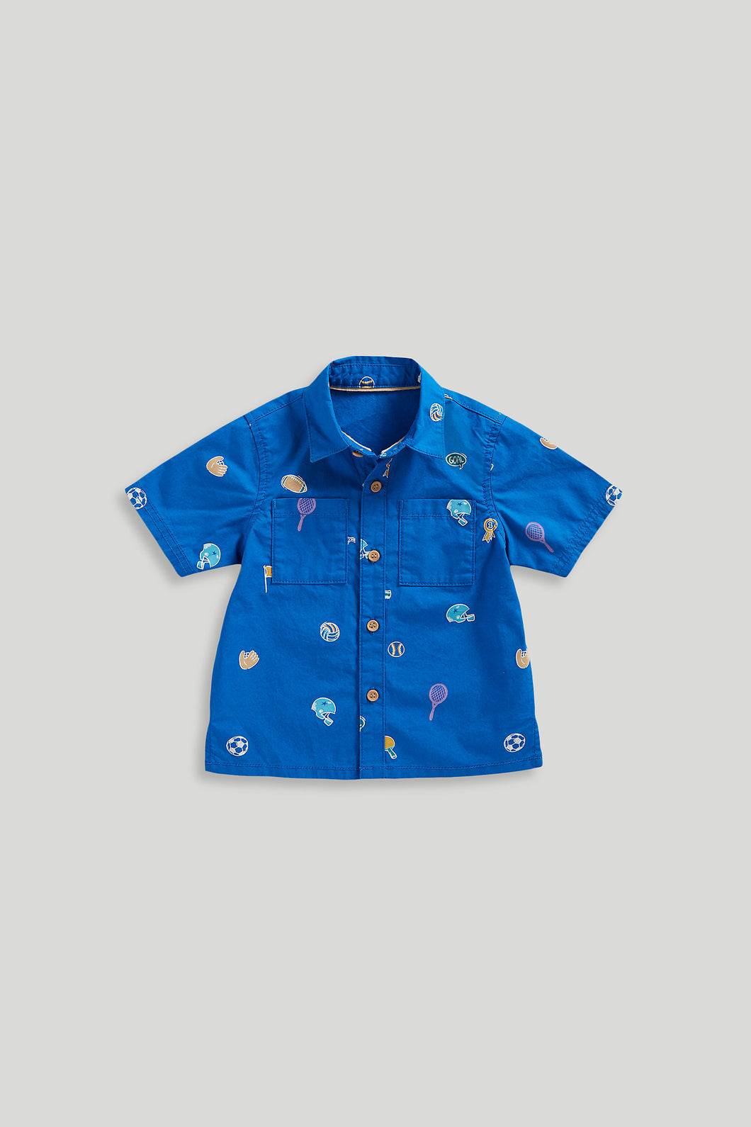 Mothercare Blue Sports Shirt