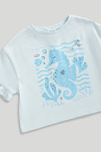 
                        
                          將圖片載入圖庫檢視器 Mothercare Blue Seahorse T-Shirt
                        
                      