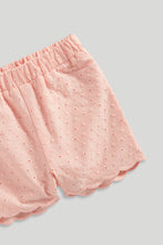 
                        
                          Load image into Gallery viewer, Mothercare Broderie Wrap-Back Blouse and Shorts Set
                        
                      