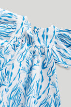 
                        
                          Load image into Gallery viewer, Mothercare Blue Printed Dress
                        
                      