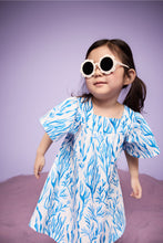 
                        
                          Load image into Gallery viewer, Mothercare Blue Printed Dress
                        
                      