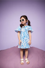 
                        
                          Load image into Gallery viewer, Mothercare Blue Printed Dress
                        
                      