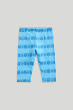 
                        
                          將圖片載入圖庫檢視器 Mothercare 3 Pack Blue Cropped Leggings
                        
                      