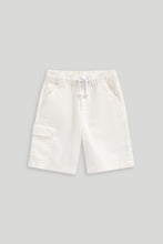 
                        
                          Load image into Gallery viewer, Mothercare White Utility Shorts
                        
                      