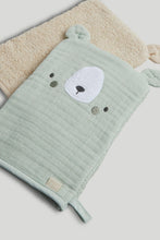 
                        
                          Load image into Gallery viewer, Mothercare 2 Pack Wash Mitts
                        
                      