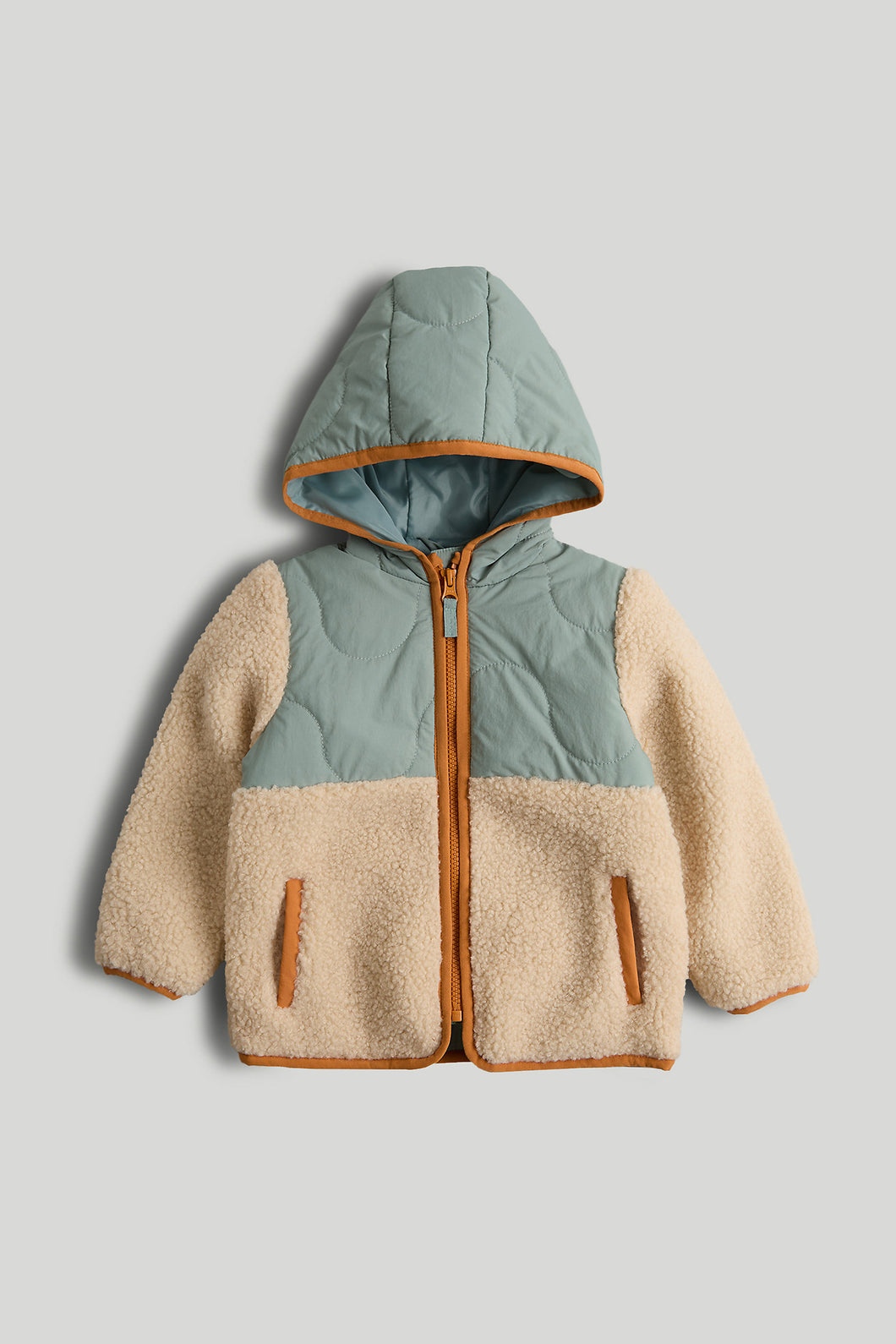 Mothercare Quilted Fleece Jacket