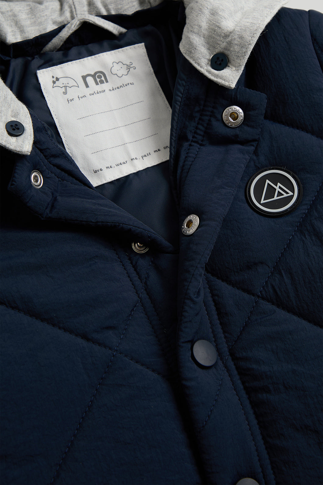 Mothercare Bomber Jacket with Detachable Hood