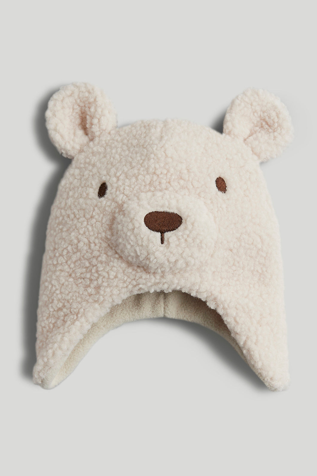 Mothercare Fluffy Bear Baby Hat