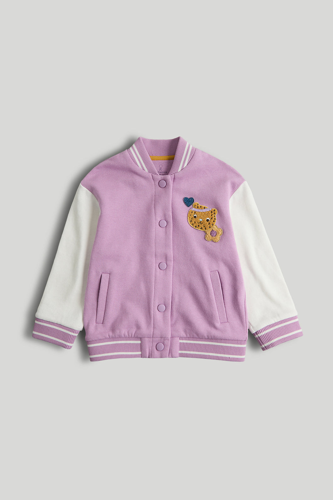 Mothercare Lilac Varsity Jacket