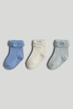 
                        
                          將圖片載入圖庫檢視器 Mothercare 3 Pack Baby Socks
                        
                      