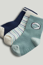 
                        
                          將圖片載入圖庫檢視器 Mothercare 3 Pack Dino Slip-Resist Baby Socks
                        
                      