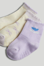 
                        
                          將圖片載入圖庫檢視器 Mothercare 3 Pack Flower Slip-Resist Baby Socks
                        
                      