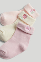 
                        
                          將圖片載入圖庫檢視器 Mothercare 3 Pack Terry Baby Socks
                        
                      