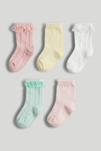 
                        
                          將圖片載入圖庫檢視器 Mothercare 5 Pack Frilly Baby Socks
                        
                      