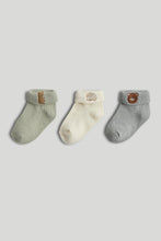 
                        
                          將圖片載入圖庫檢視器 Mothercare 3 Pack Terry Baby Socks
                        
                      