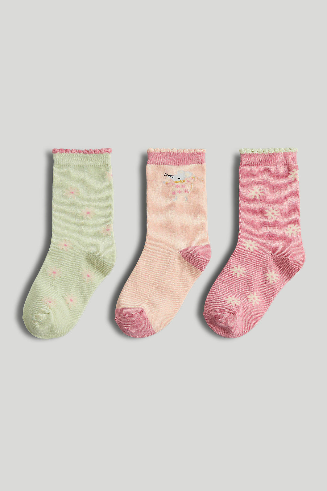 Mothercare 3 Pack Mouse Socks