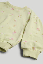 
                        
                          將圖片載入圖庫檢視器 Mothercare Green Floral Sweat Top
                        
                      