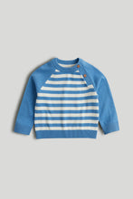 
                        
                          將圖片載入圖庫檢視器 Mothercare Blue Striped Knitted Jumper
                        
                      