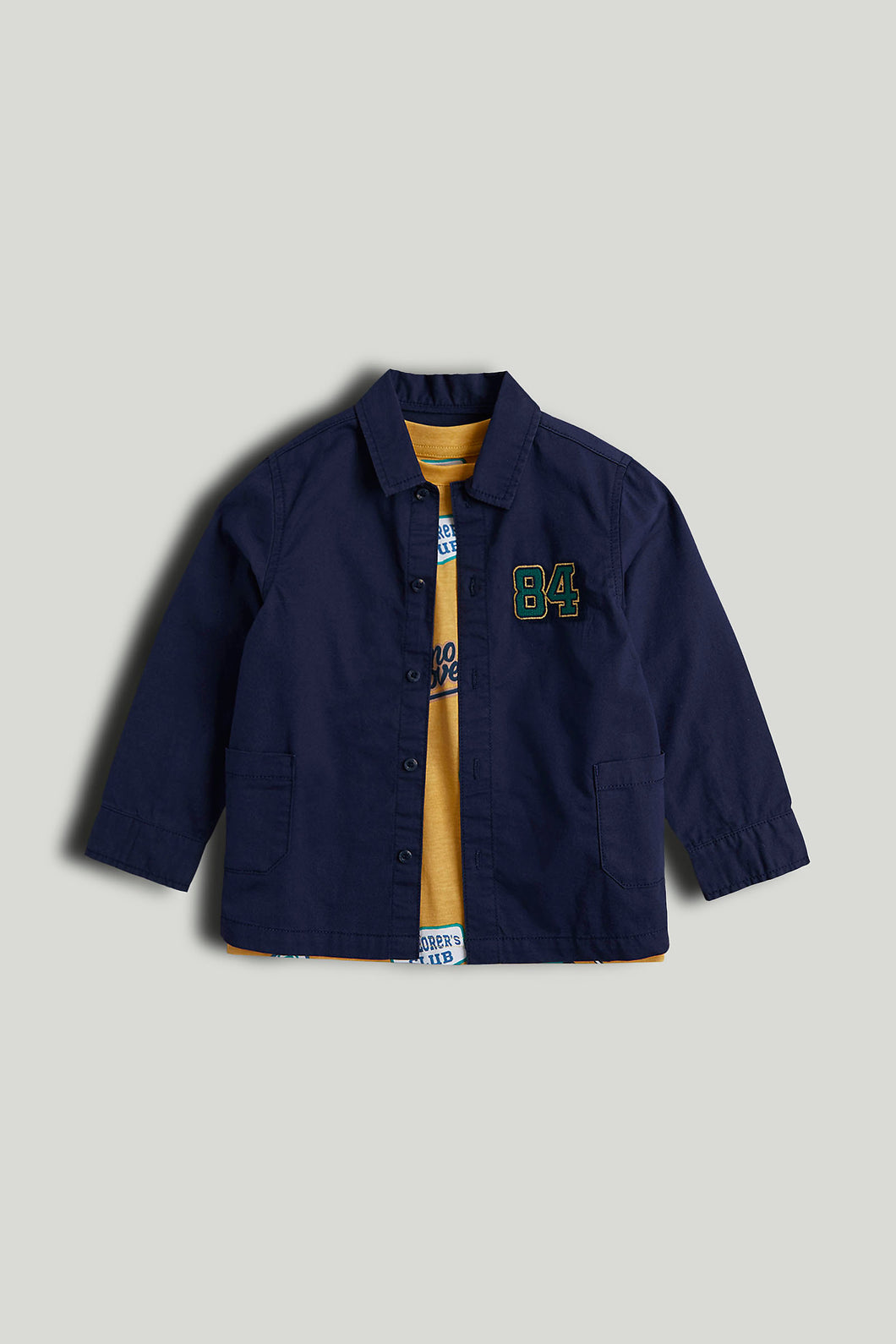 Mothercare Over Shirt and T-Shirt Set