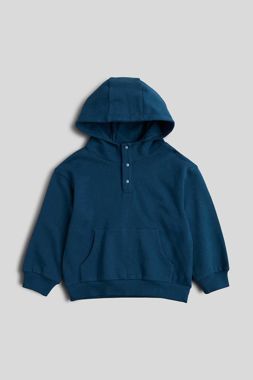 Mothercare Navy Popper Hoodie