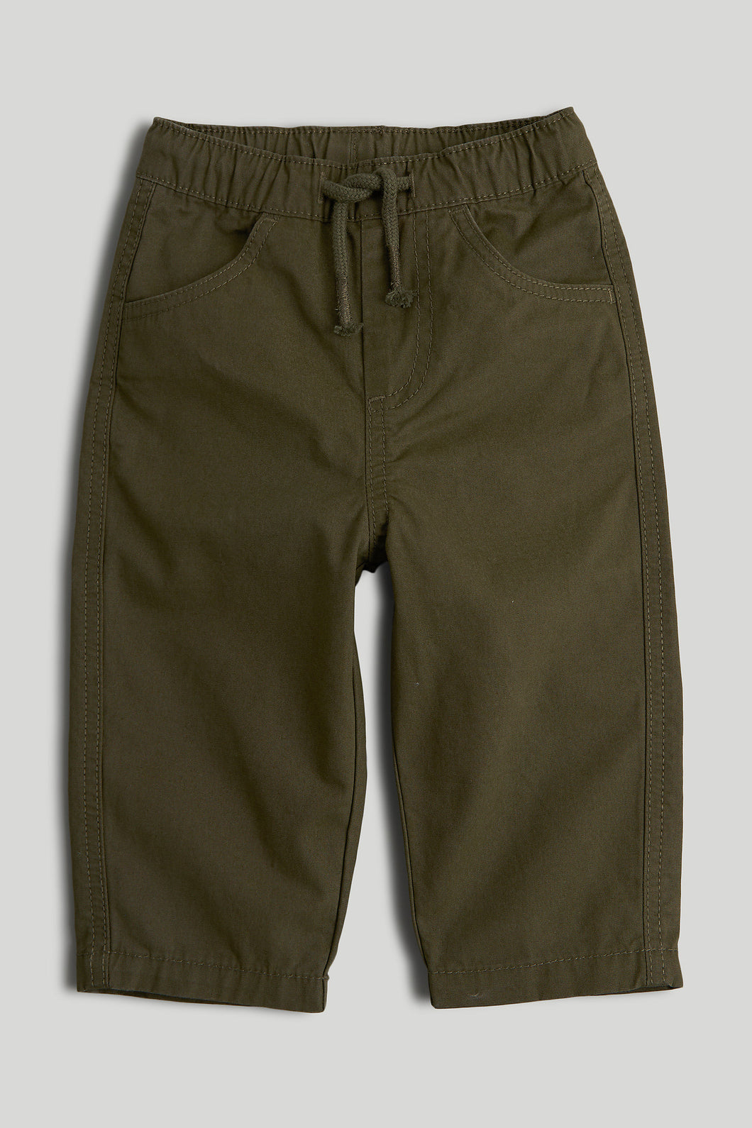 Mothercare Khaki Canvas Trousers