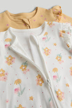 
                        
                          將圖片載入圖庫檢視器 Mothercare 2 Pack Floral Zip-Up Sleepsuits
                        
                      