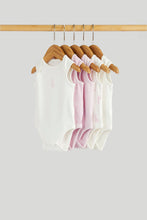 
                        
                          Load image into Gallery viewer, Mothercare 5 Pack Giraffe Sleeveless Bodysuits
                        
                      