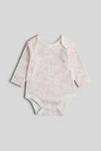 
                        
                          Load image into Gallery viewer, Mothercare 5 Pack My First Pink Long-Sleeved Bodysuits
                        
                      
