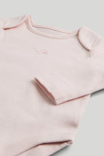 
                        
                          Load image into Gallery viewer, Mothercare 5 Pack My First Pink Long-Sleeved Bodysuits
                        
                      