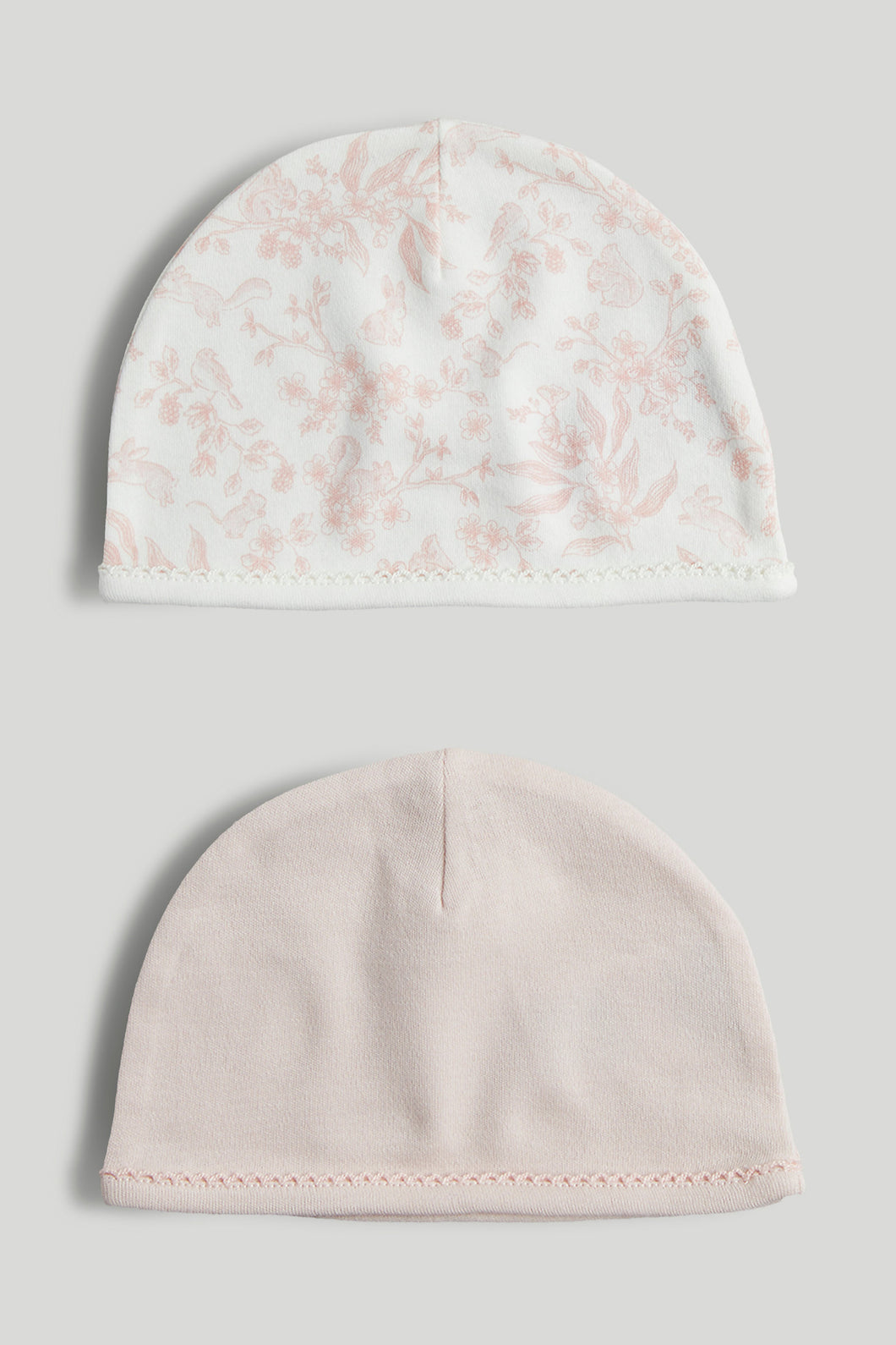 Mothercare 2 Pack My First Cotton Baby Hats