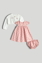 
                        
                          將圖片載入圖庫檢視器 Mothercare My First Pink Dress, Knickers and Cardigan Outfit
                        
                      