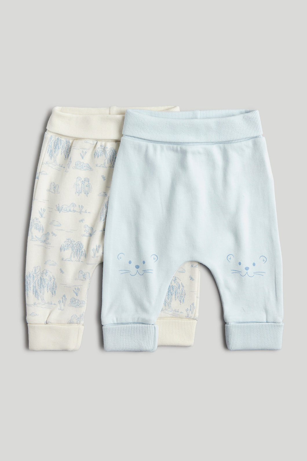 Mothercare 2 Pack My First Blue Joggers