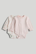 
                        
                          Load image into Gallery viewer, Mothercare 2 Pack My First Long-Sleeved Bodysuits
                        
                      